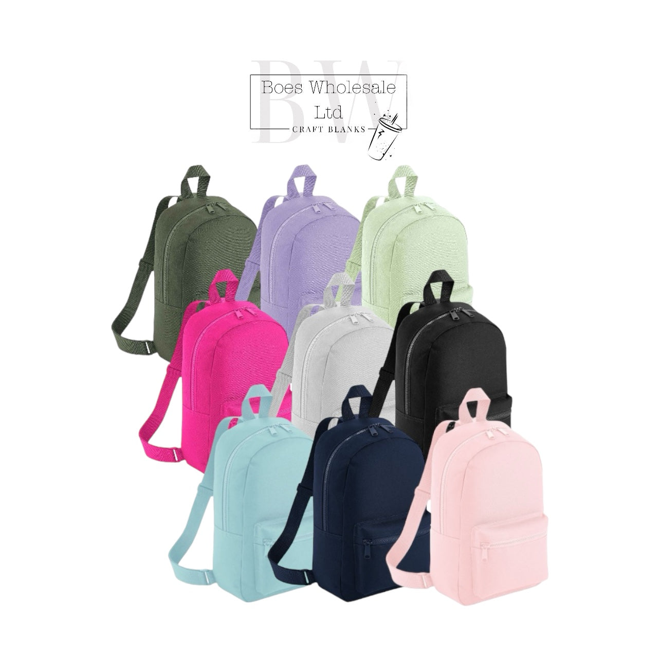 Mini Essentials Backpack/ Rucksack - 10 Colour Choices