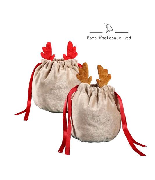 Reindeer Antler Velvet Bags