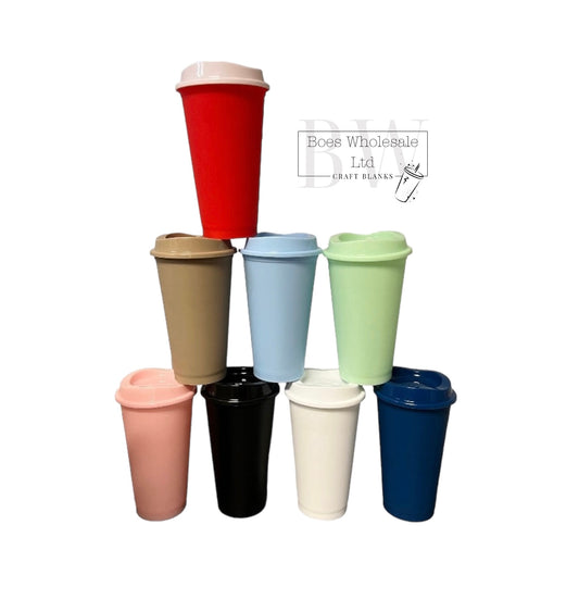 Coloured Hot Cups