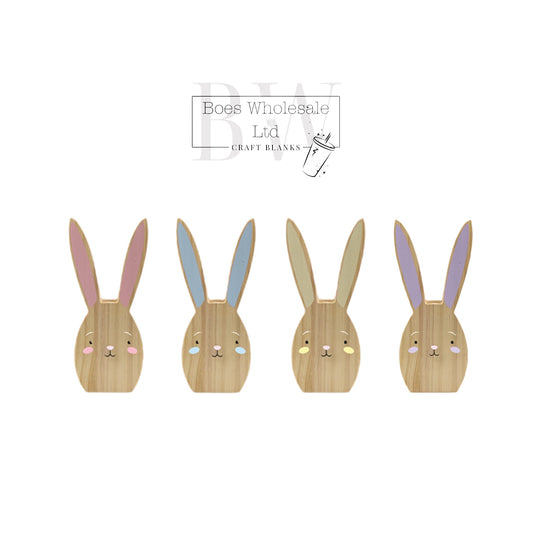 24cm Wooden Easter Bunny Ornaments