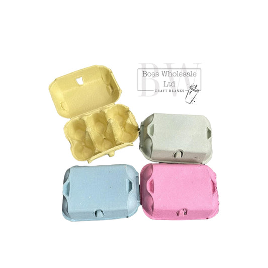 4 Pack Coloured Egg Cartons