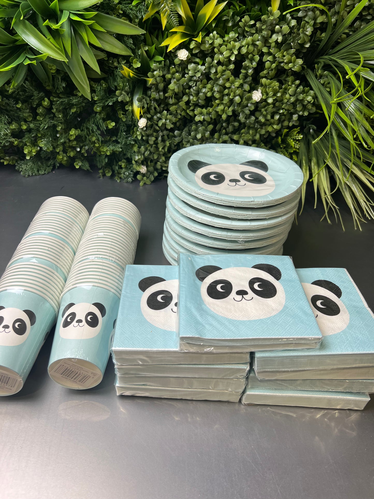 Panda Party Tableware