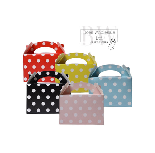 Spotty Boxes (Pack Of 10)