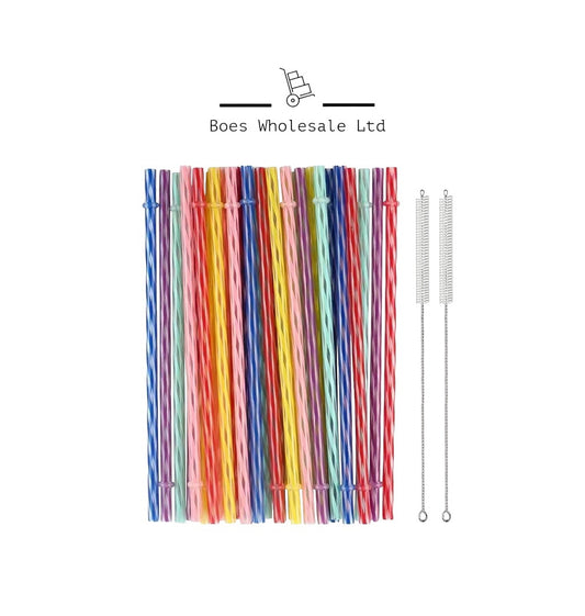 30 Pack Replacement Straws