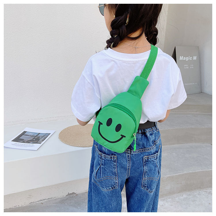 Kids Cross Body Smiley Bags