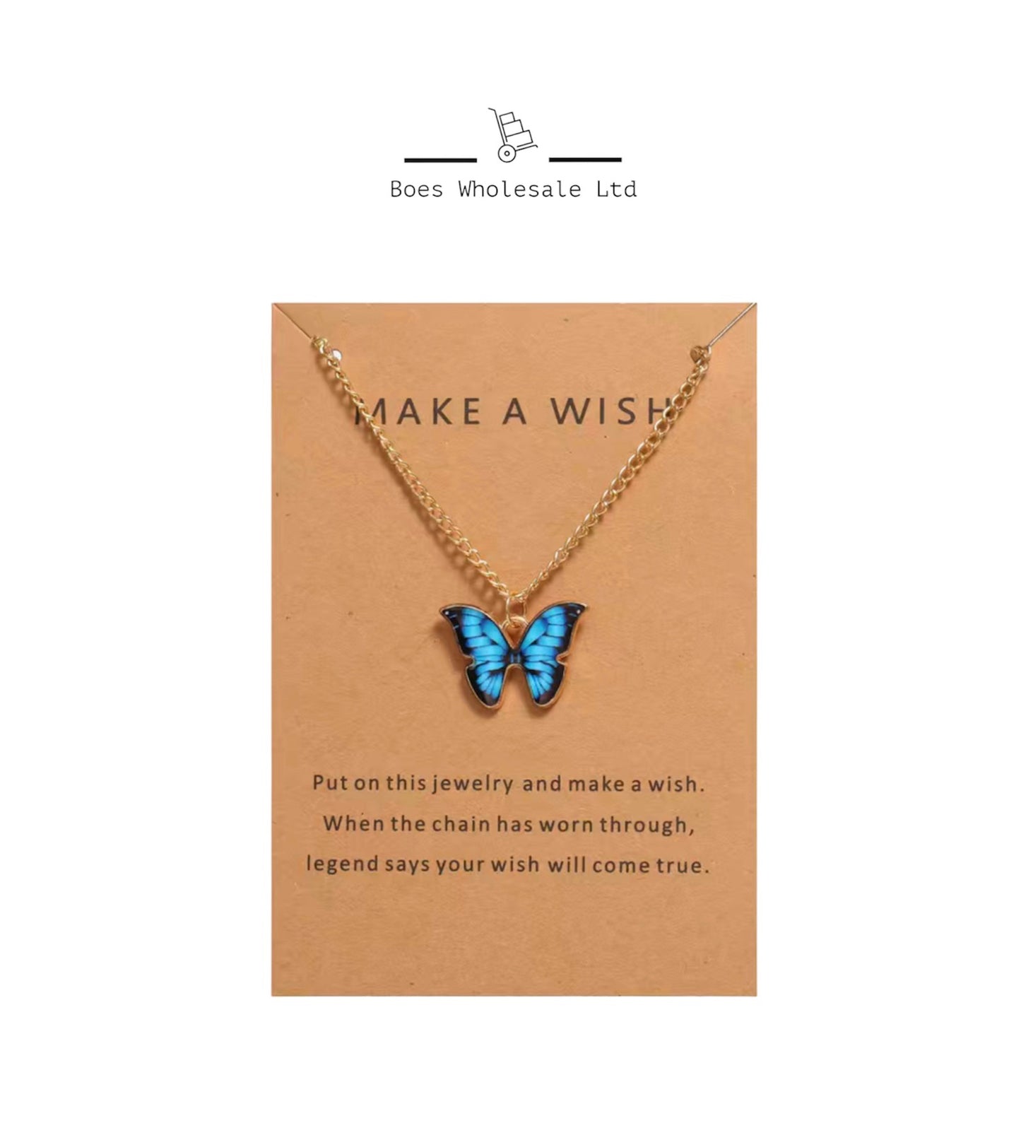 Stall Filler - Wish Necklace Butterfly