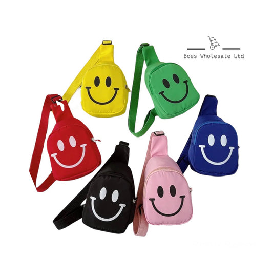 ⭐️ Kids Cross Body Smiley Bags