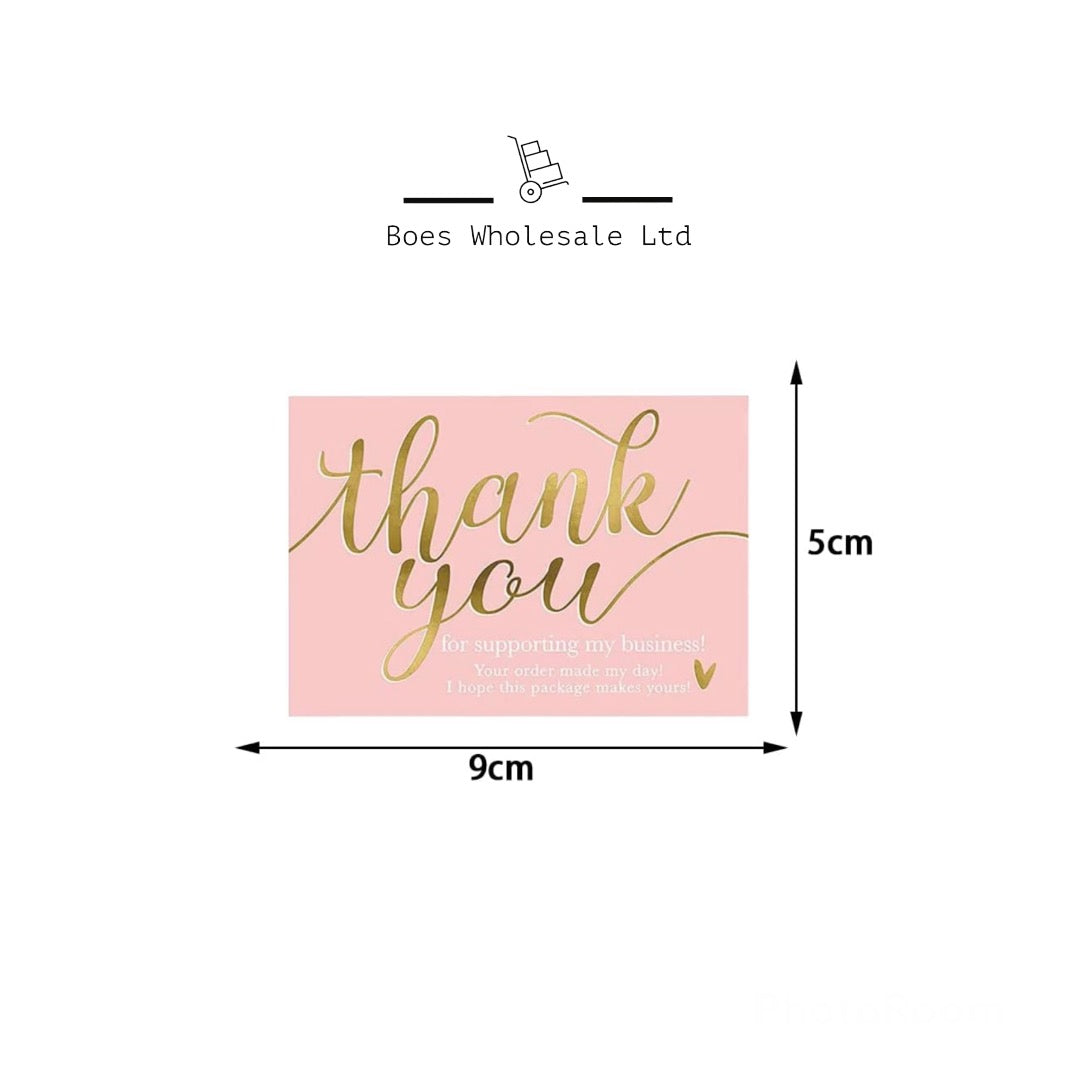 Thank You Business Cards - Pack of 10