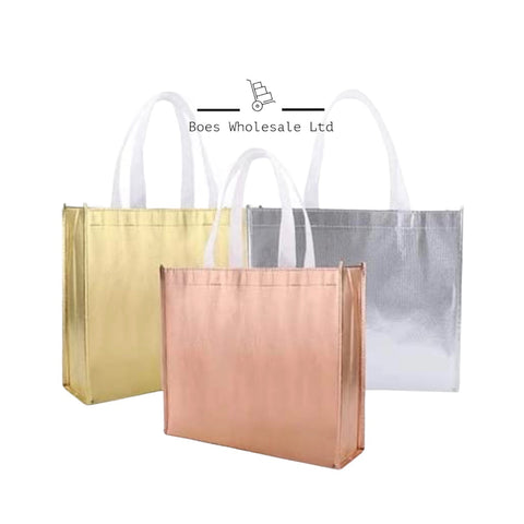 Metallic tote bags wholesale sale