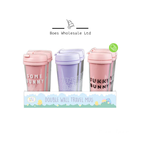 Easter Double Walled Travel Mugs/ Hot Cups