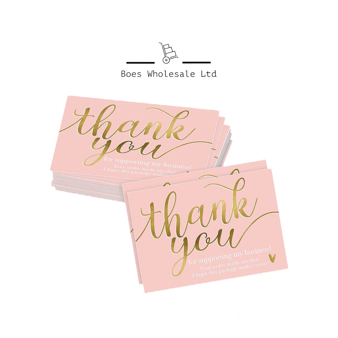 Thank You Business Cards - Pack of 10