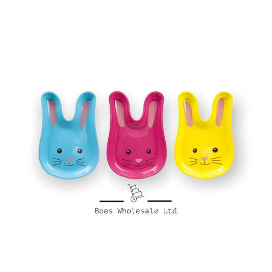 Coloured Easter Bunny Trays