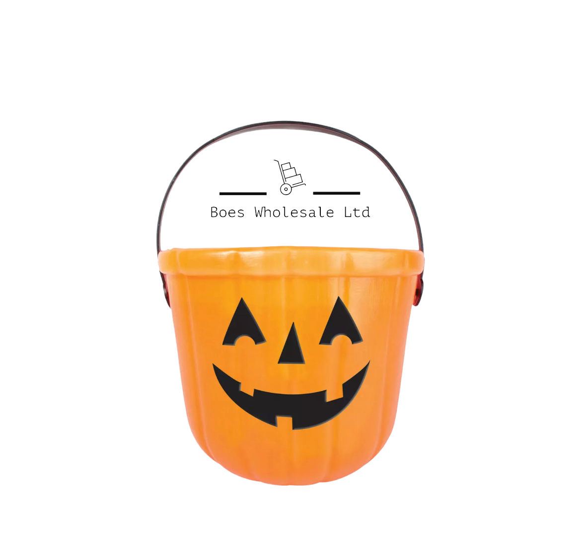Halloween Pumpkin Treat Tub